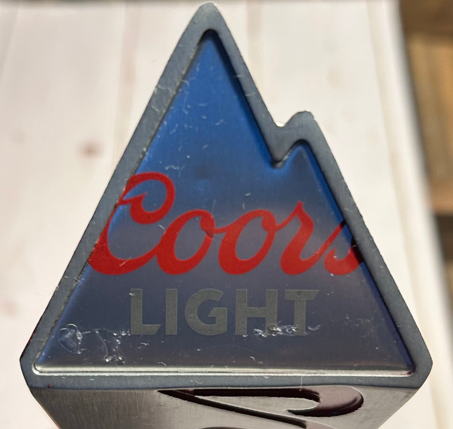 Coors Light 4 Sided Tap Handle