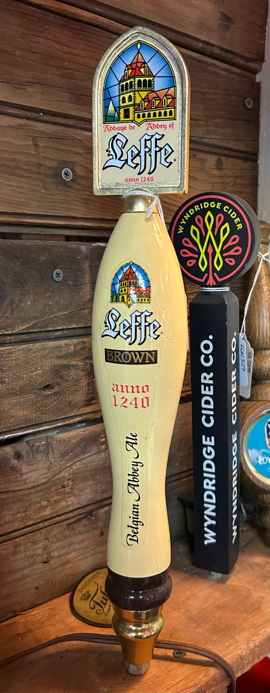 Leffe Brown Belgium Abbey Tap Handle