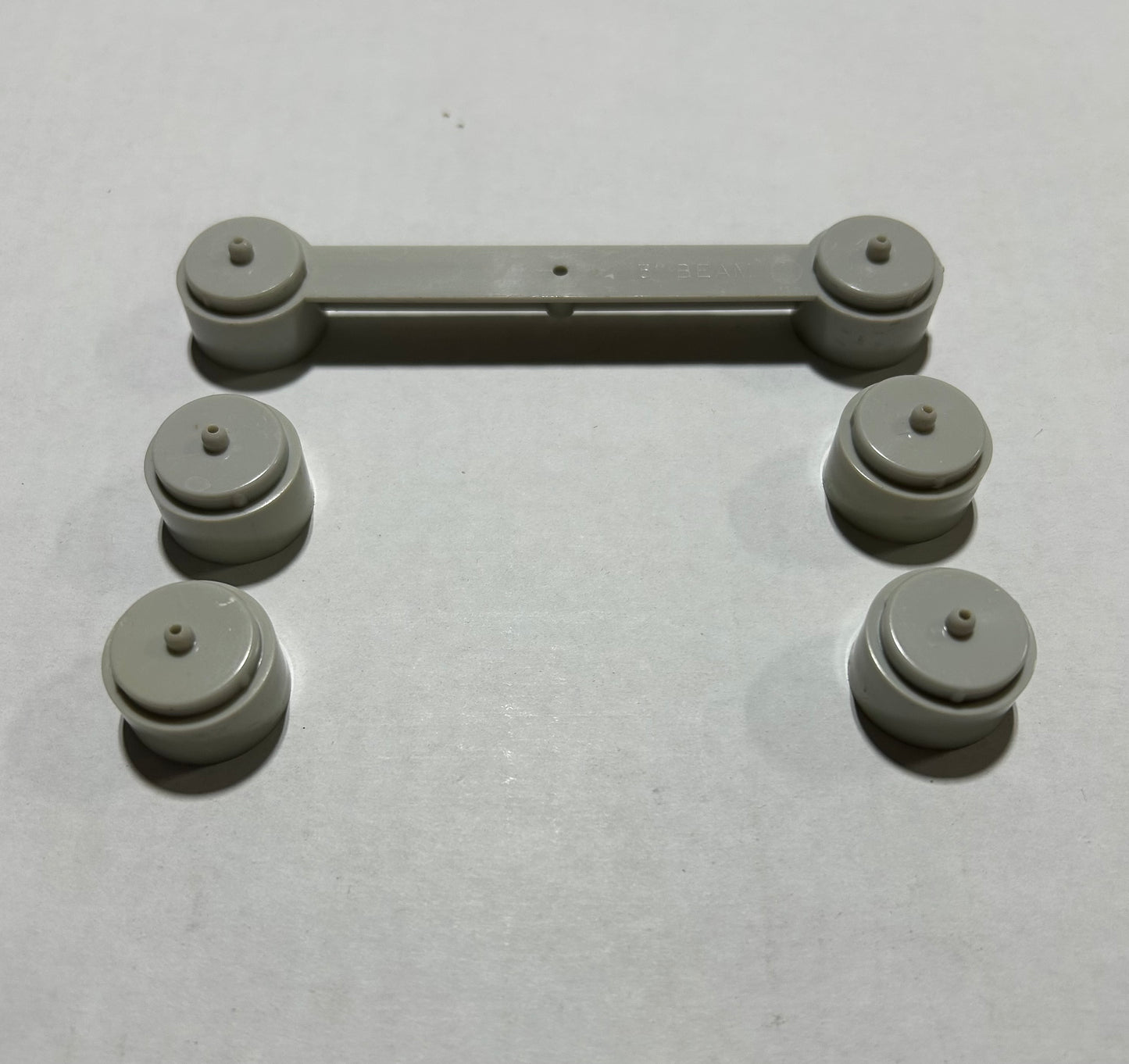 Aurora 3” Beam(short) w/4 Short Extensions-Gray