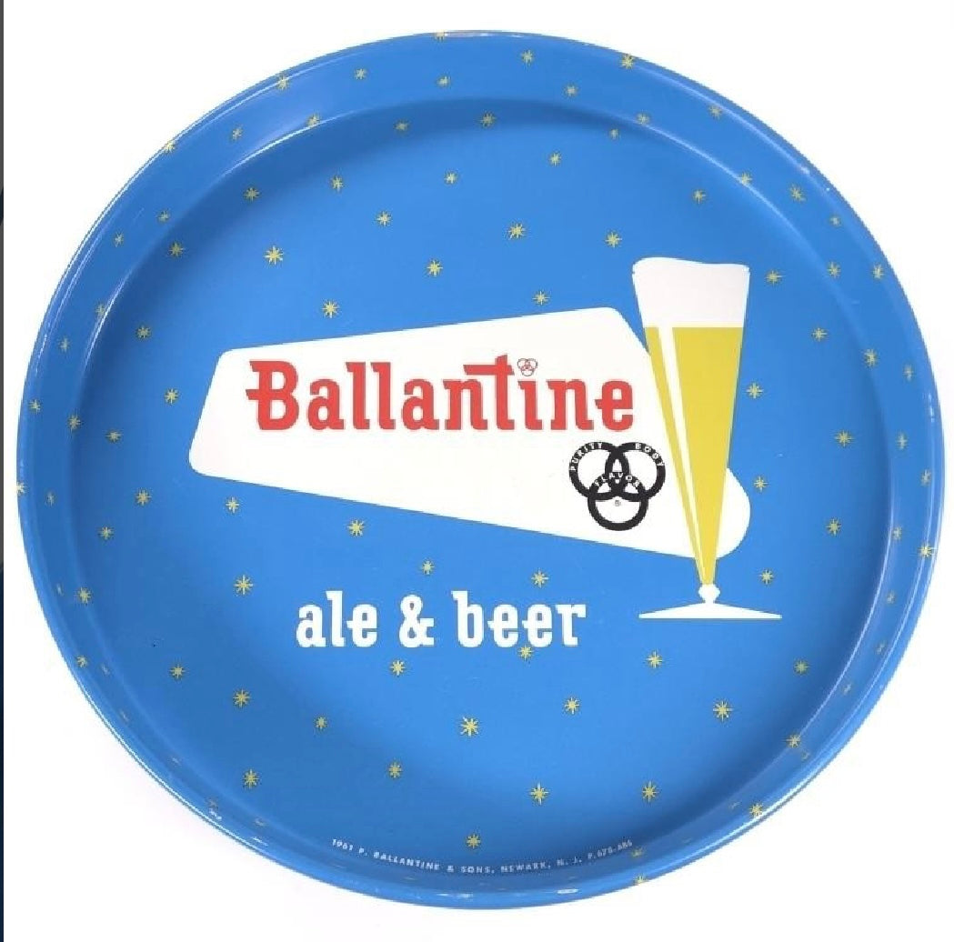 1961 Ballantine Ale and Beer Tray