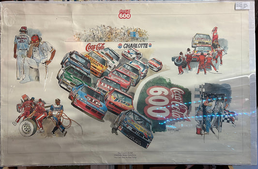 1990 Coca Cola 600 Print