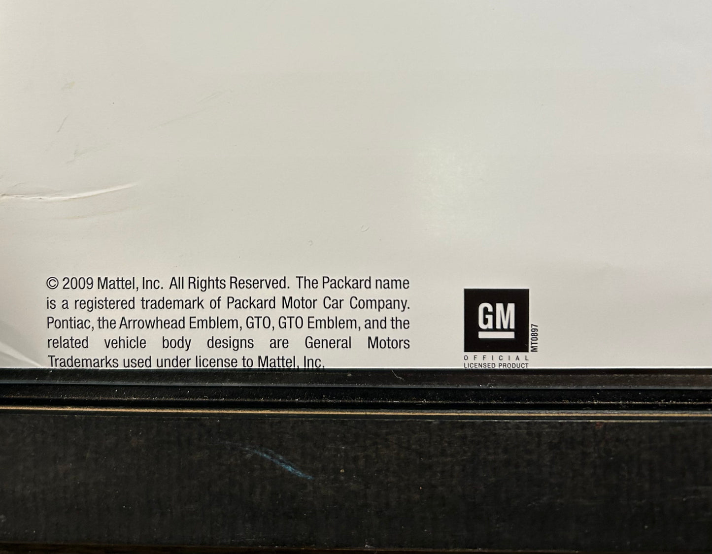 Hot Wheels Larry’s Garage Poster-Framed