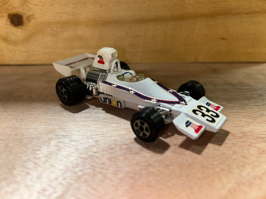 Ideal Evel Knievel Indy Car Plastic and Diecast