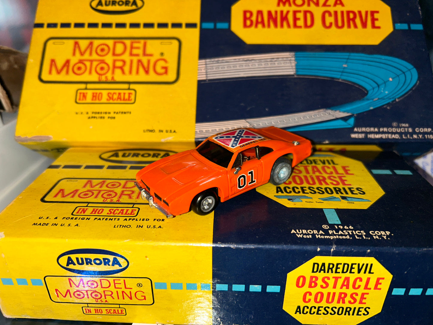 Ideal Dukes of Hazard General Lee Slot Car