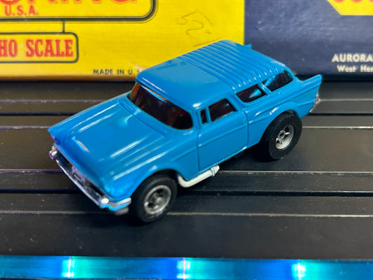 AFX ‘57 Chevy Nomad Slot Car