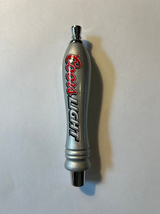 Coors Light Silver Tap Handle 7”