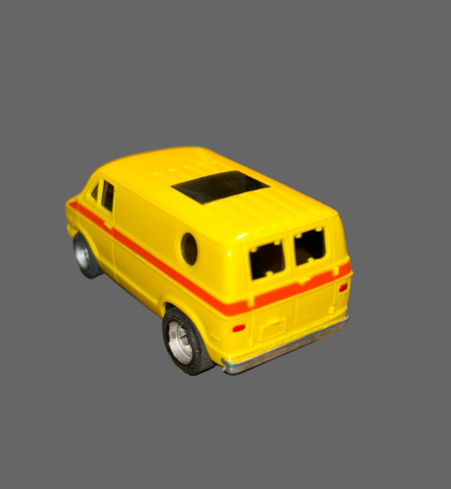 AFX Dodge Van Slot Car-Yellow