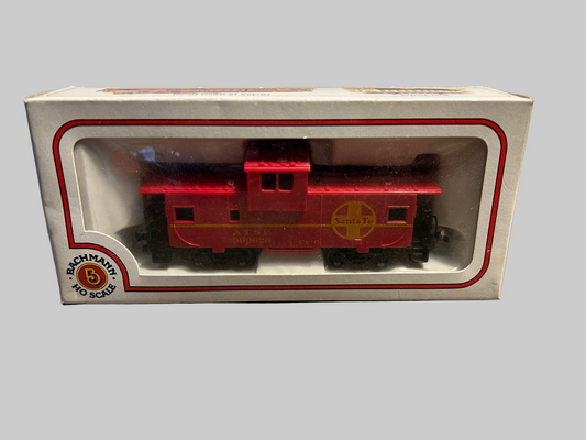 Santa Fe ATSF 999628 Caboose-Bachmann H.O. NOS