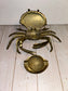 Crab Ashtray-Brass