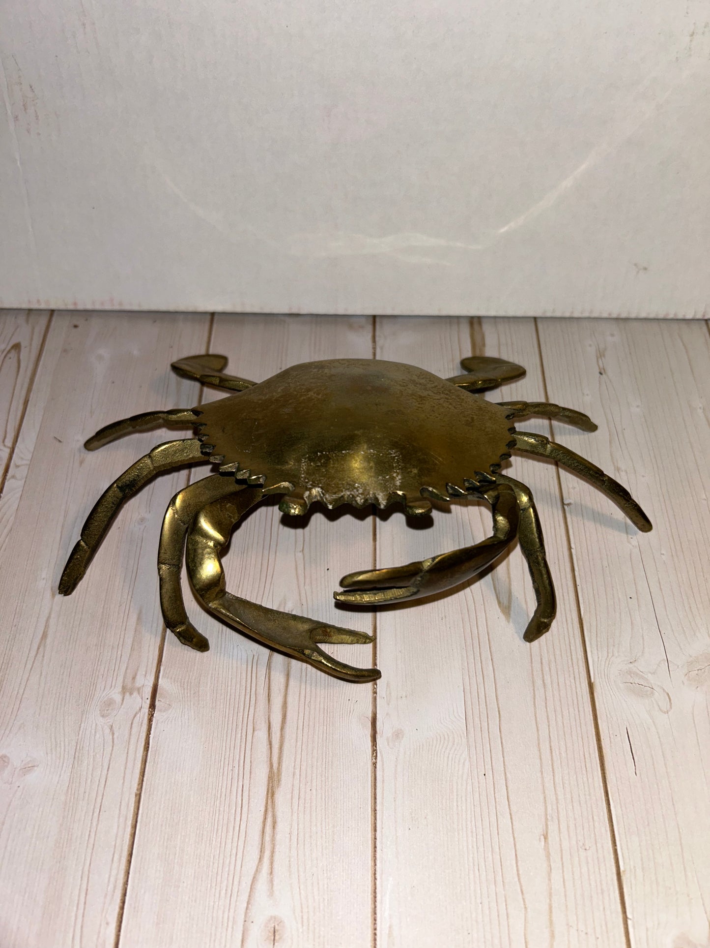 Crab Ashtray-Brass