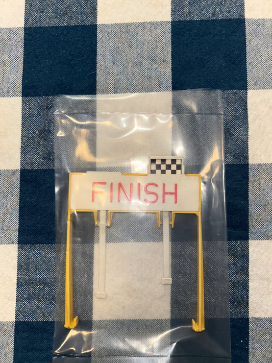 Slot Car Track Finish Gate