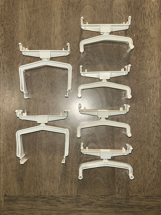 Aurora Track Supports 6 pc. Gray