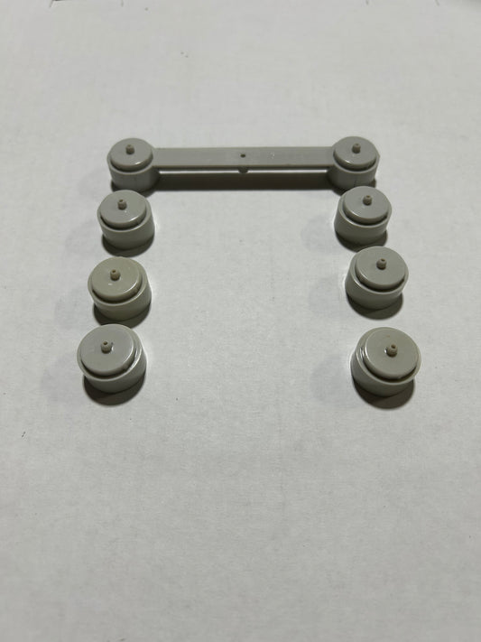 Aurora 3” Beam(short) w/6 Short Extensions-Gray