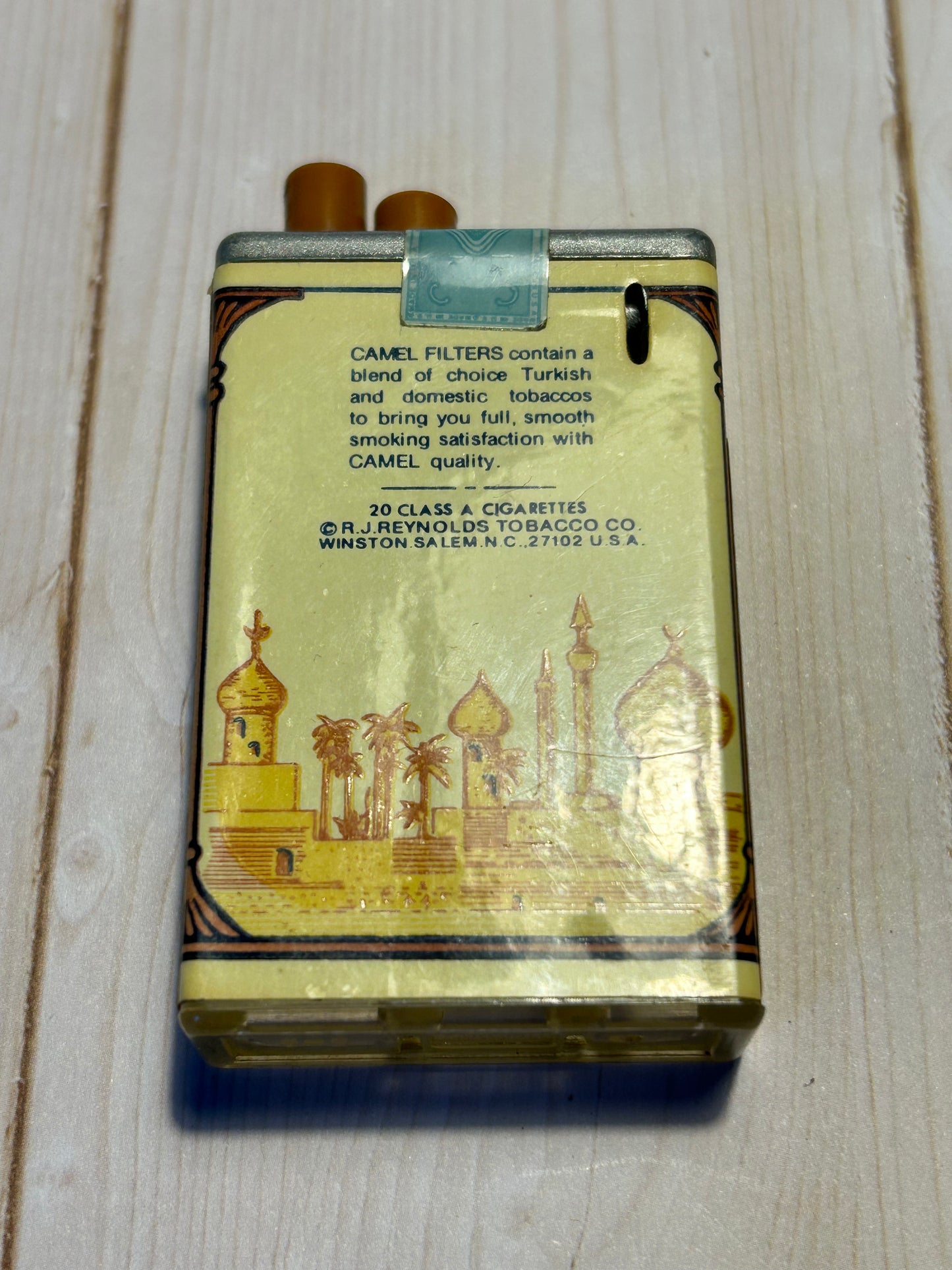 Camel Soft Pack Cigarette Pack Lighter-empty