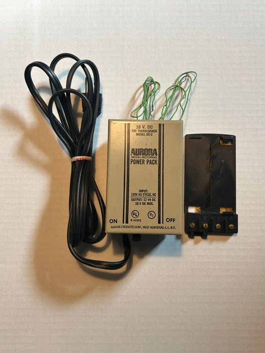 Aurora Model Motoring DC Power Pack-DC-2 w/Anywhere Terminal