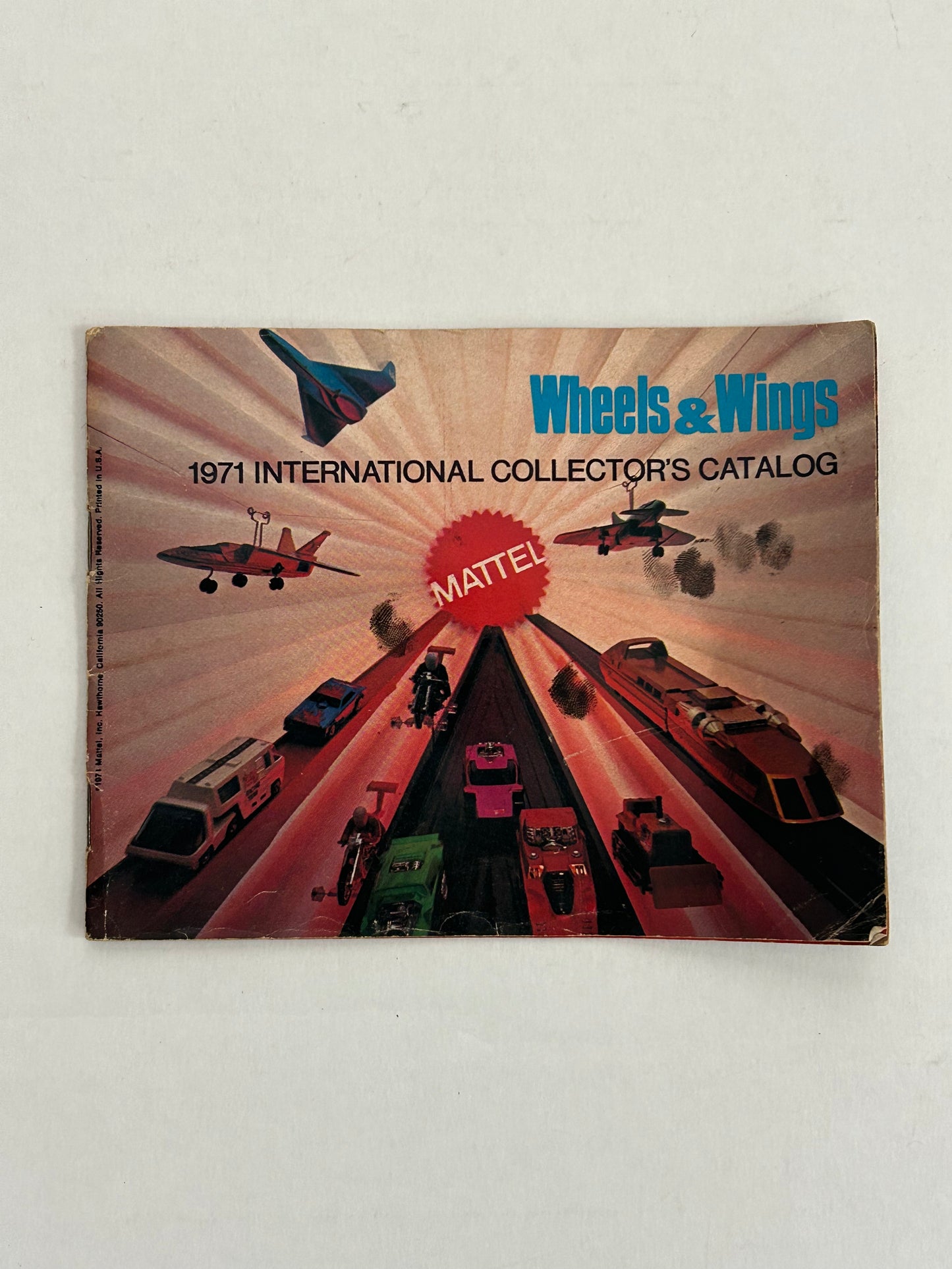 Mattel Wheels and Wings 1971 International Collector’s Catalog