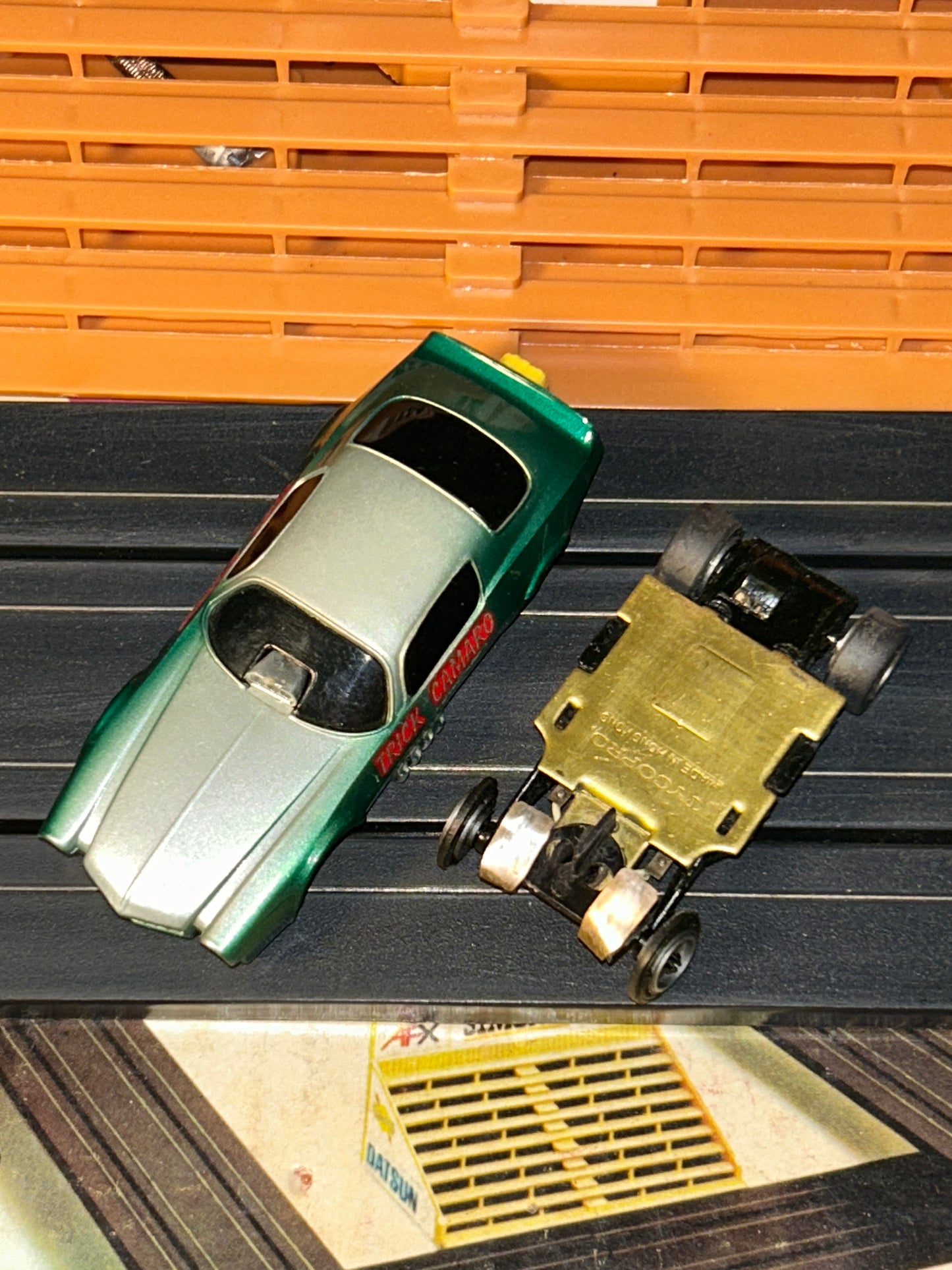 Tyco Trick Camaro Slot Car
