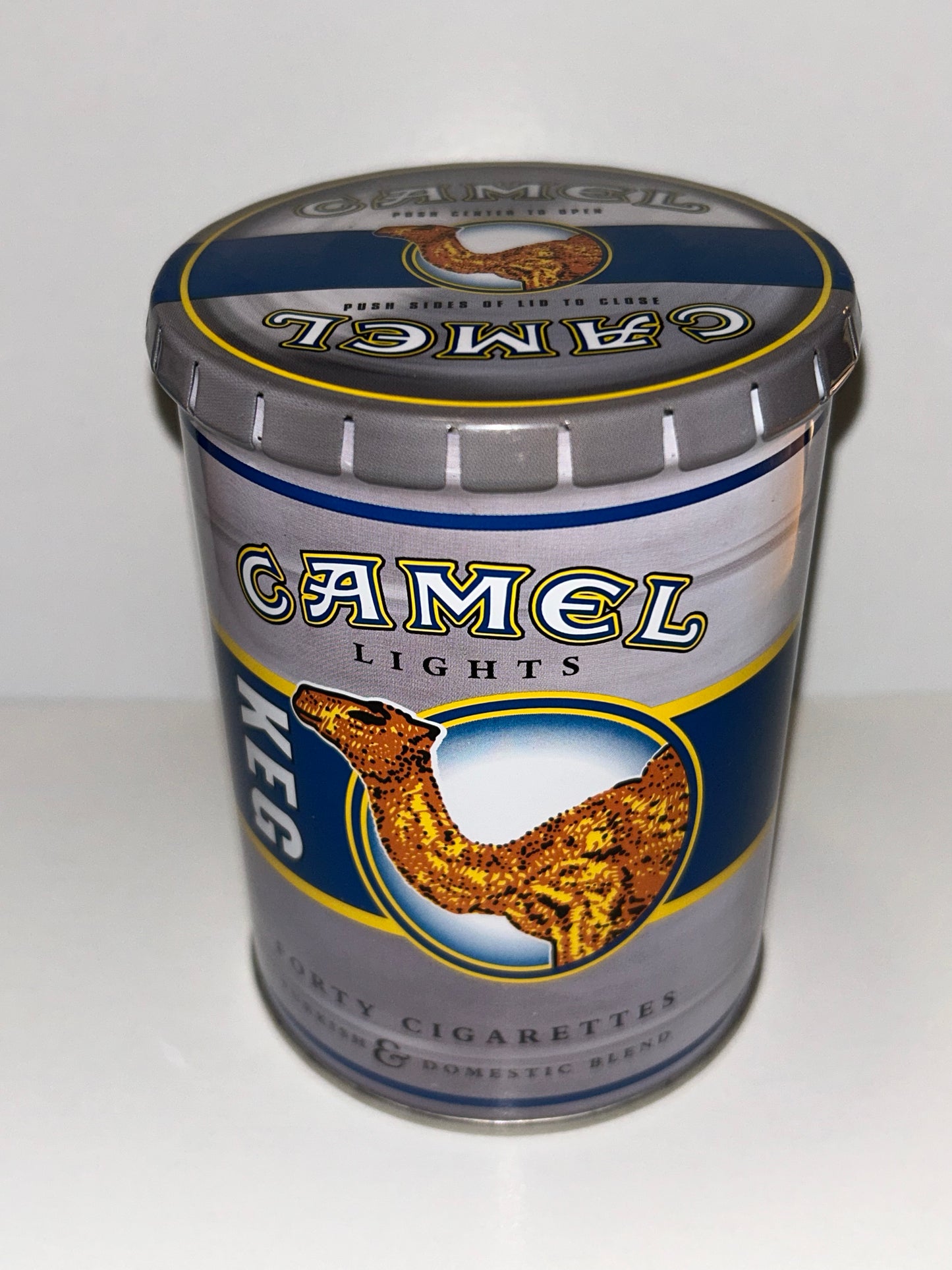 Camel Lights Cigarette Keg