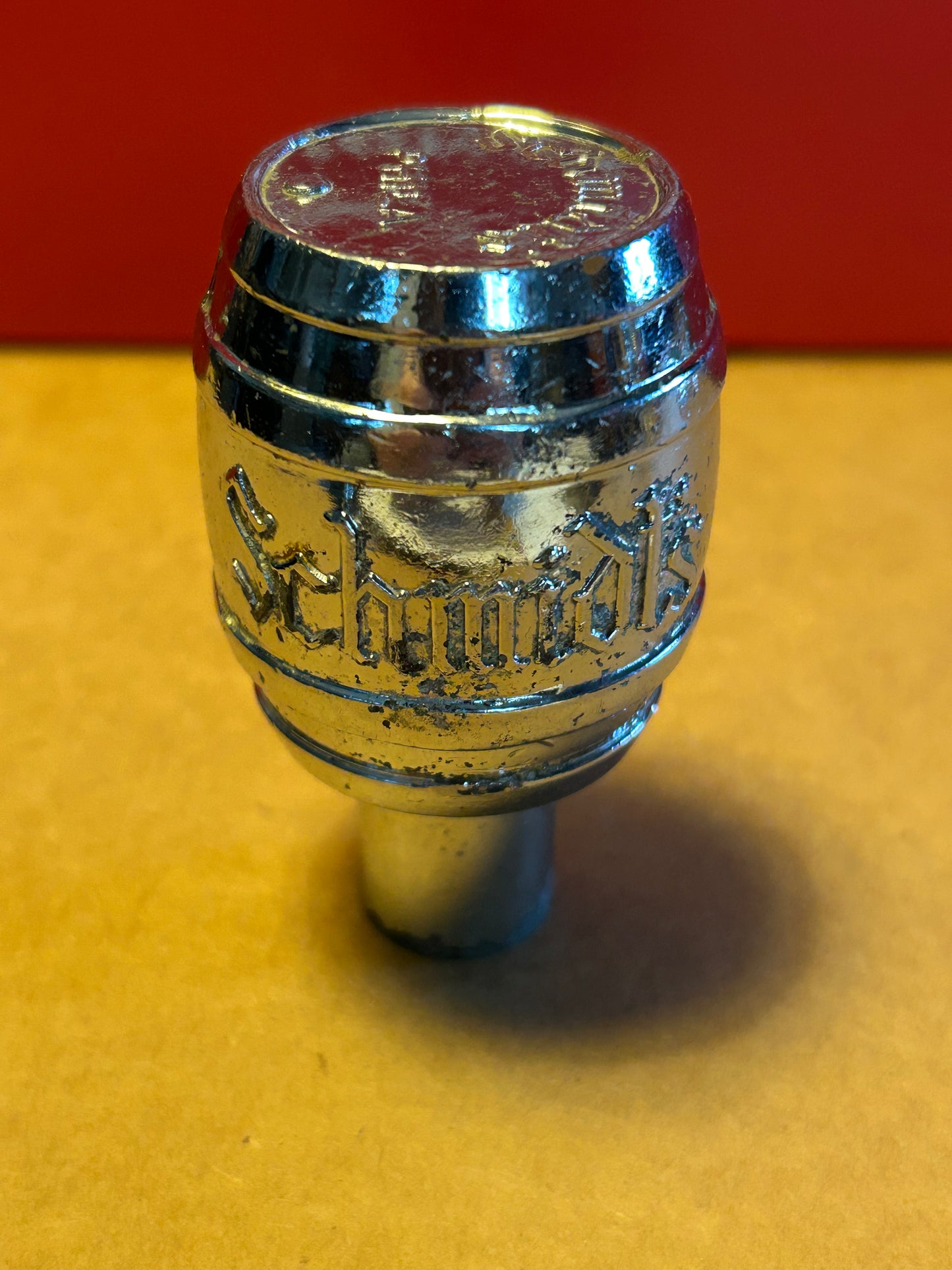 Schmidt’s Beer Barrel Tap Knob