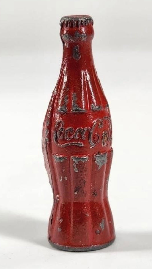 Coca Cola cast metal pencil sharpener