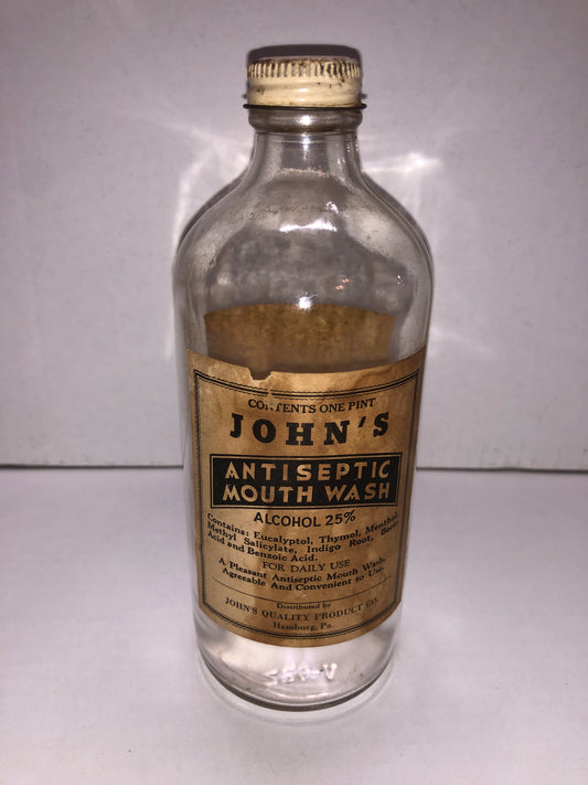 Johns Antiseptic Bottle