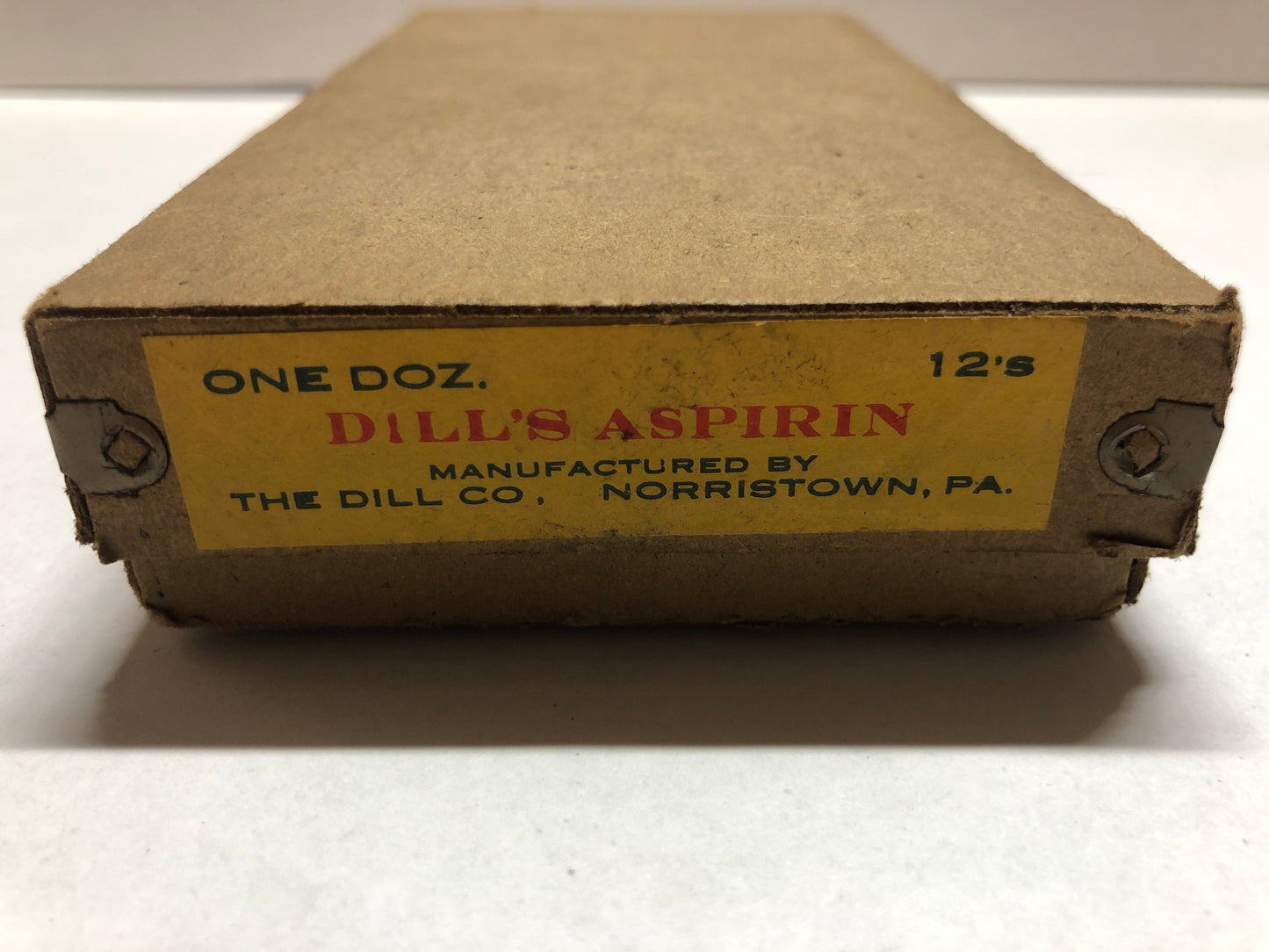 Dills Aspirin Paper Box-Full Case