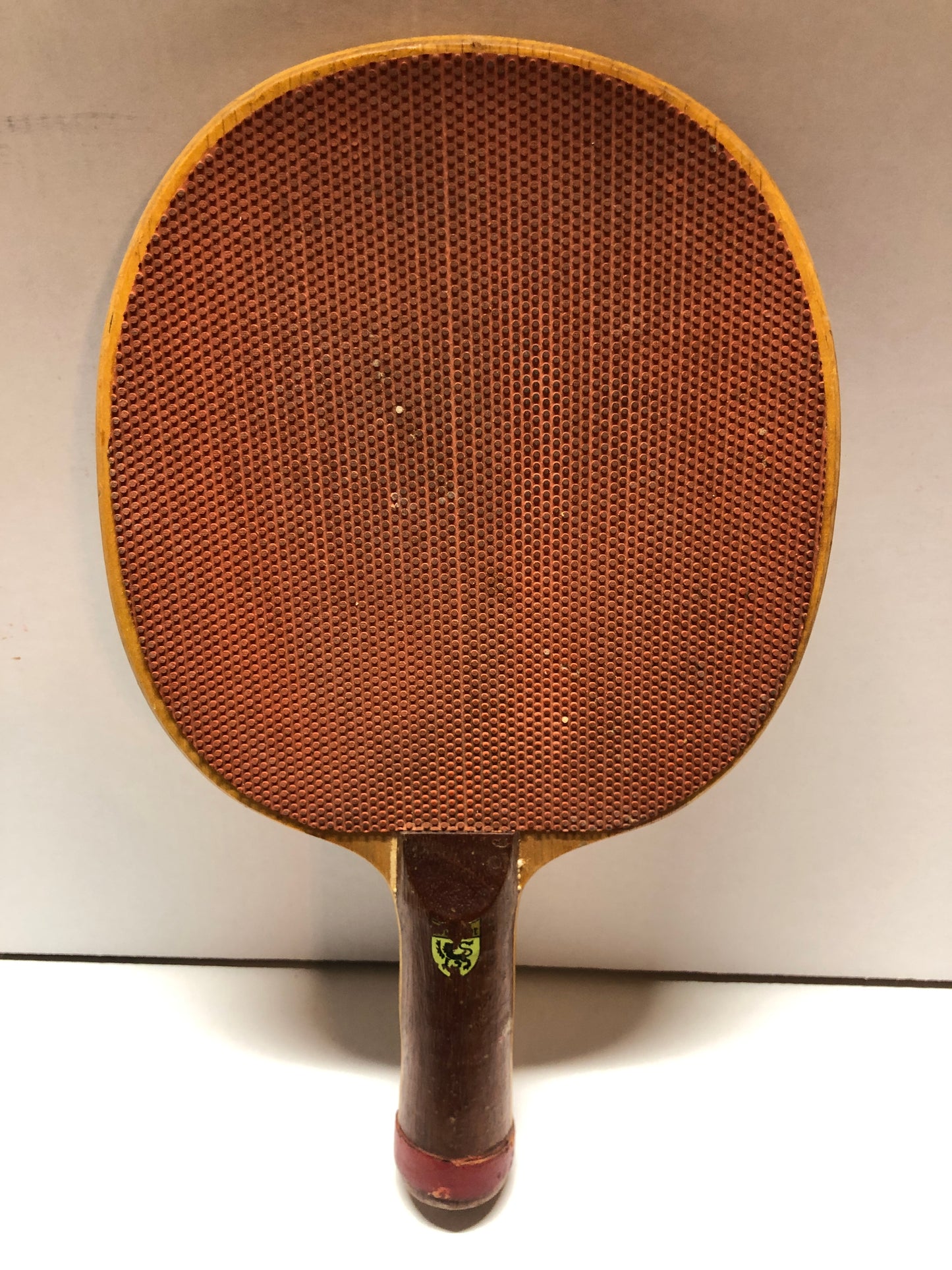 Table Tennis Paddle-Red Rubber-Single