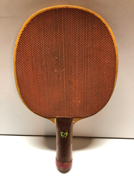 Table Tennis Paddle-Red Rubber-Single