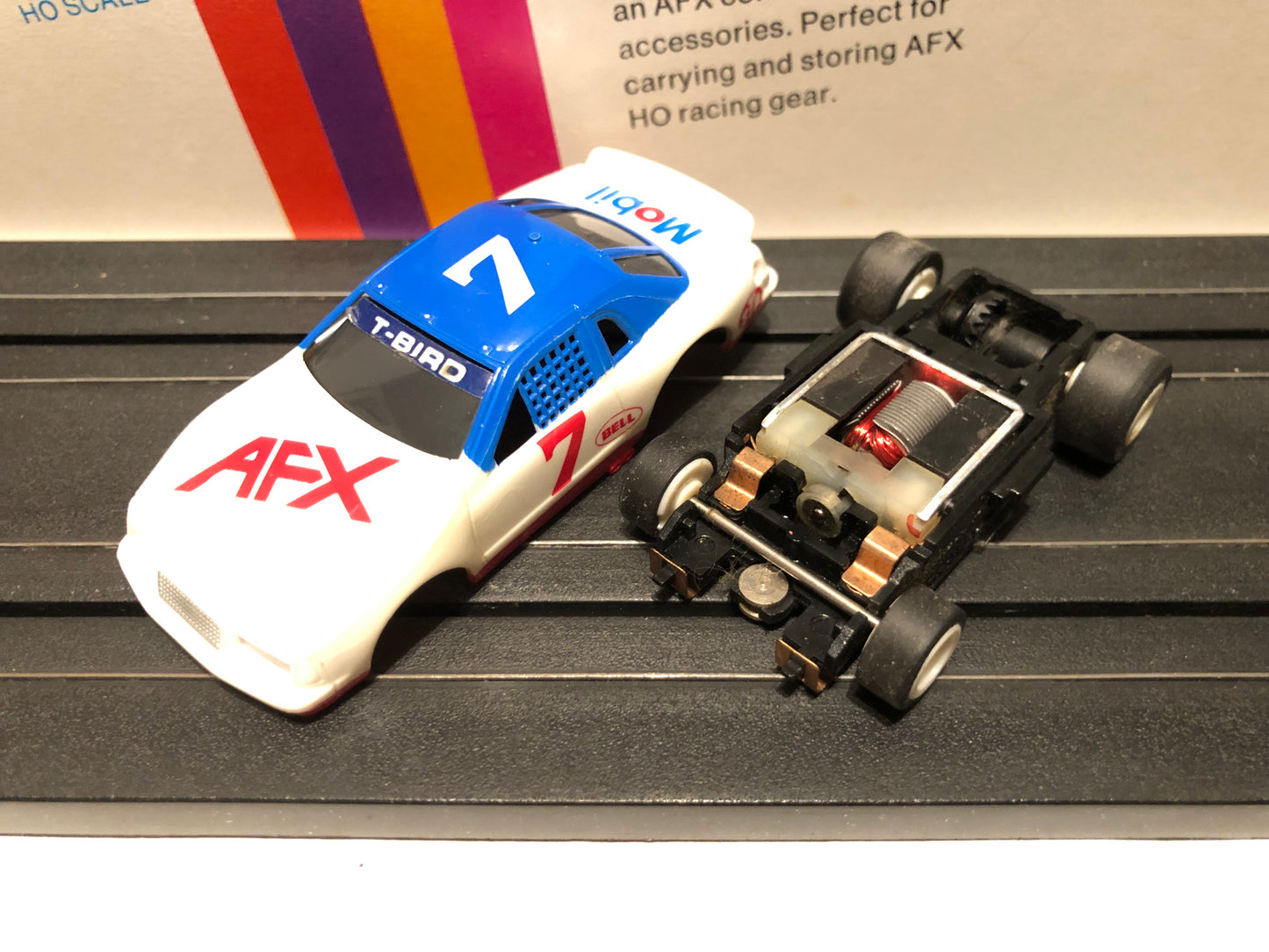 AFX #7 Thunderbird Slot Car