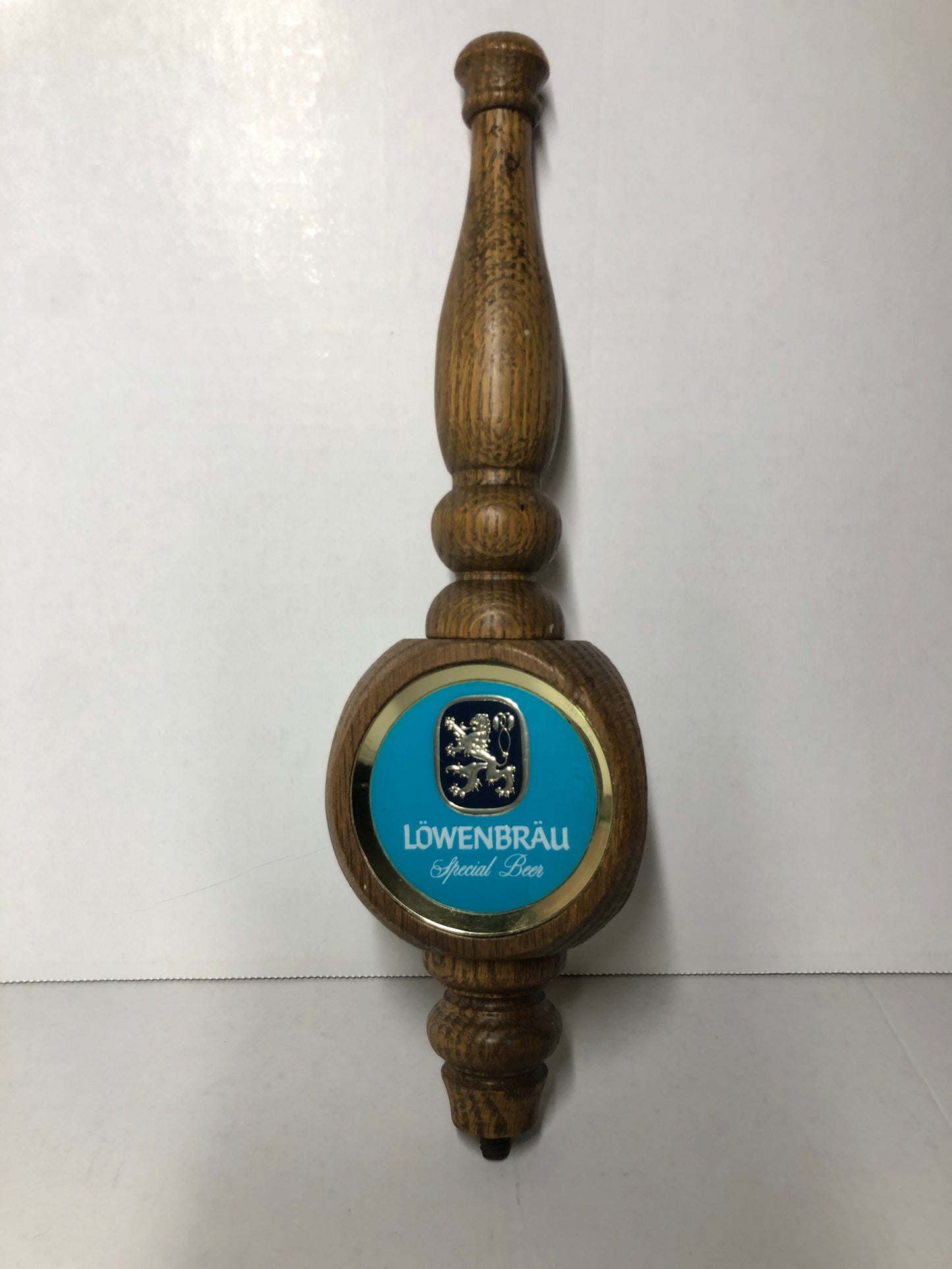 Lowenbrau Wooden Tap Handle