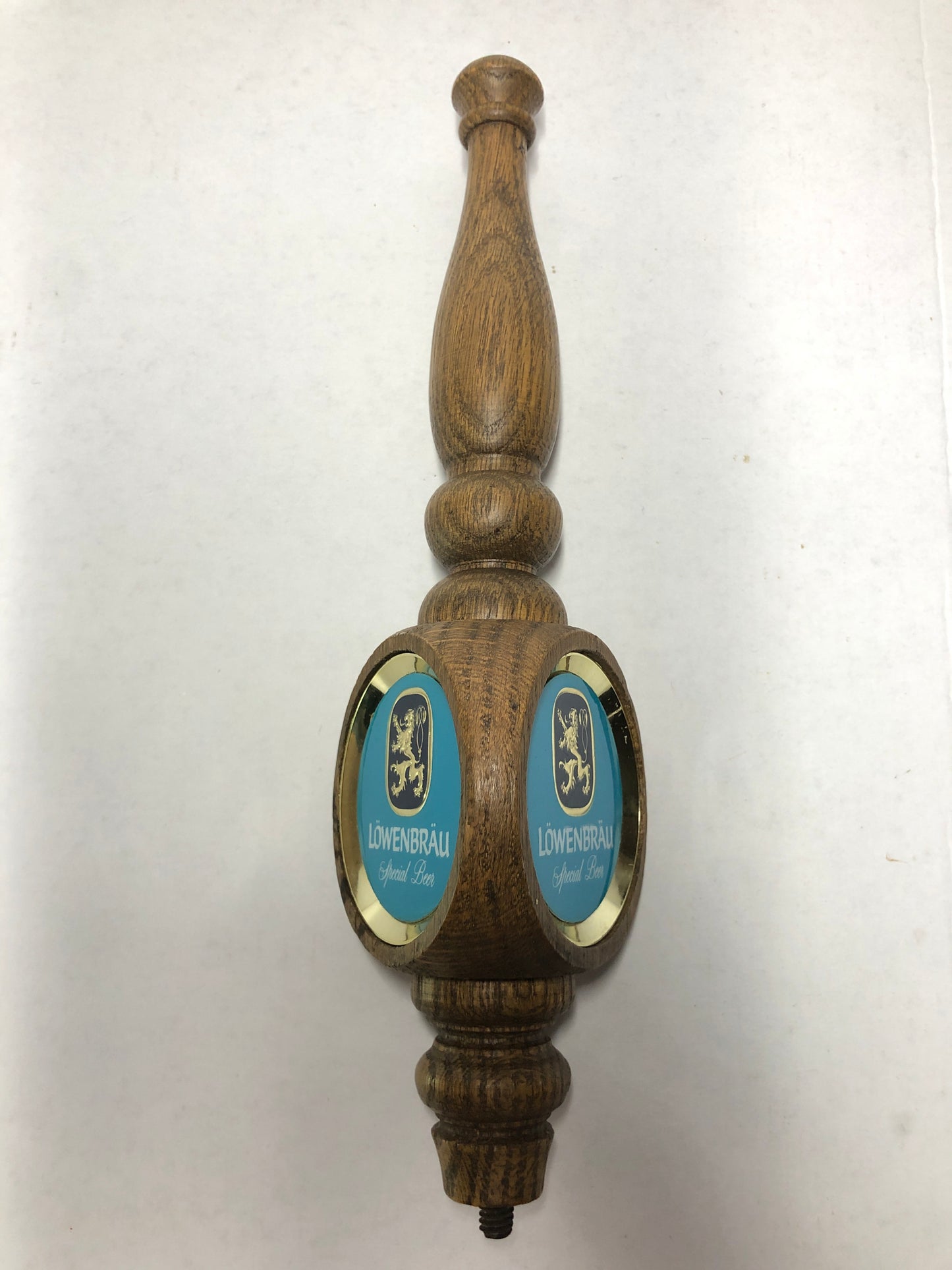 Lowenbrau Wooden Tap Handle