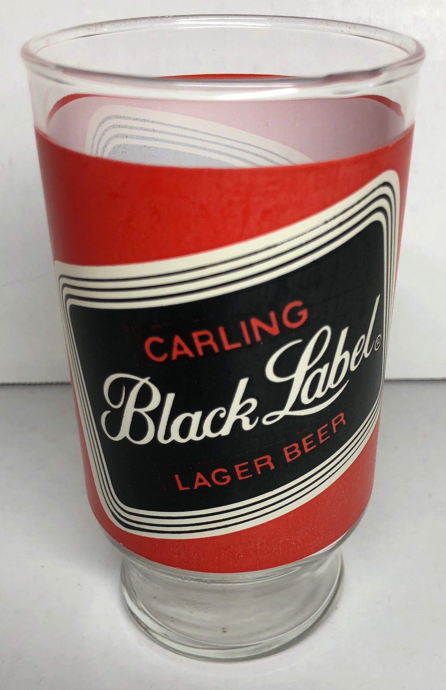 Carling Black Label Beer Glass