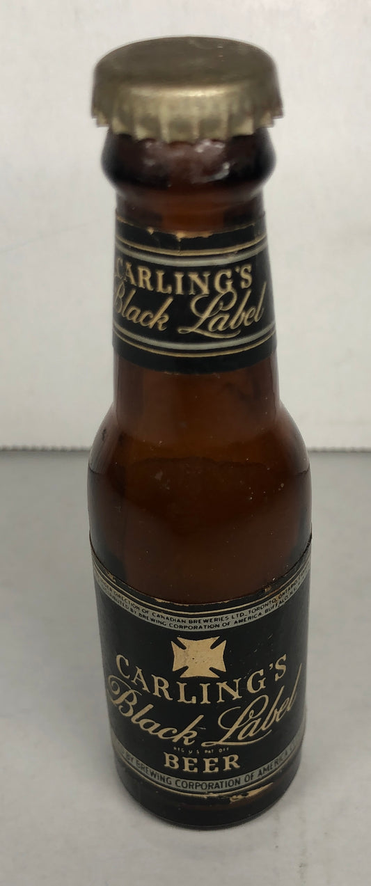 Carling’s Black Label Miniature Beer Bottle