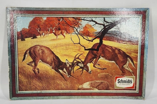 Schmidt’s Beer Cardboard Advertising Sign