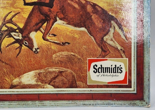 Schmidt’s Beer Cardboard Advertising Sign