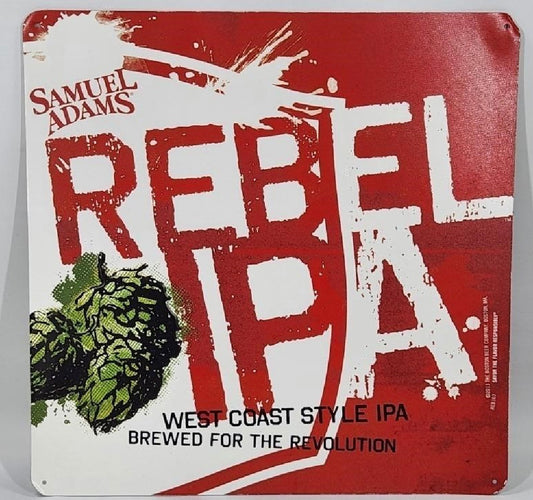 Samuel Adams Rebel IPA Metal Sign