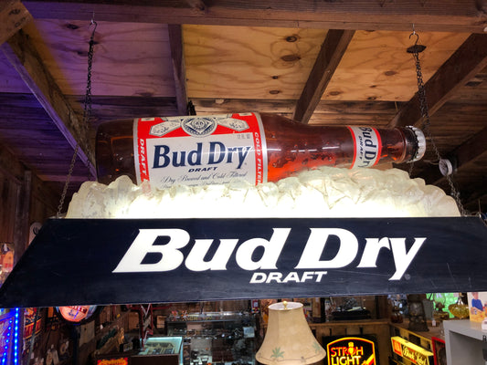 Bud Dry Pool Table Light