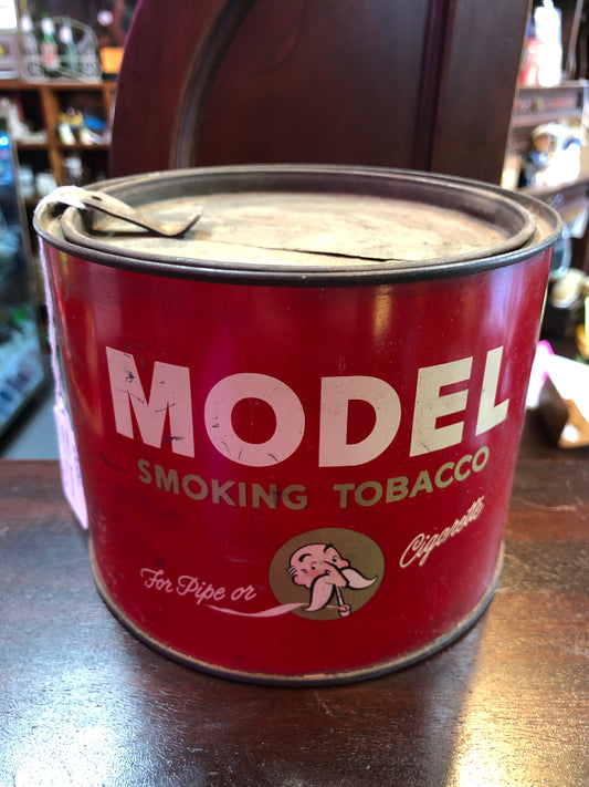 Model Smoking Tobacco Tin