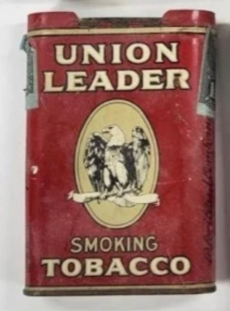 Union Leader Tobacco Tin