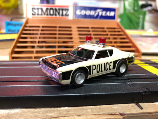 AFX Matador Police Car Slot Car