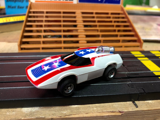 AFX Turbo Turn On Slot Car