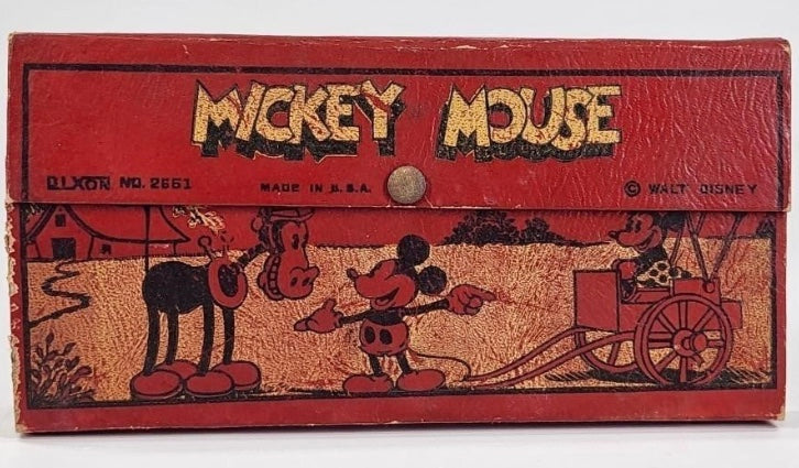 Pie-eyed Mickey Mouse Pencil Box