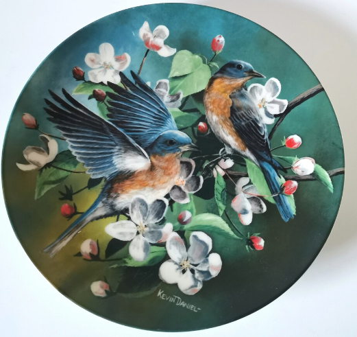 The Blue Bird Plate