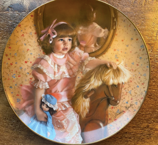 Amys Magic Horse Collector Plate