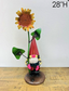 Standing Gnome With Sunflowers