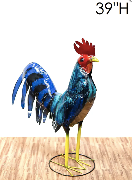39" Blue Tail Rooster