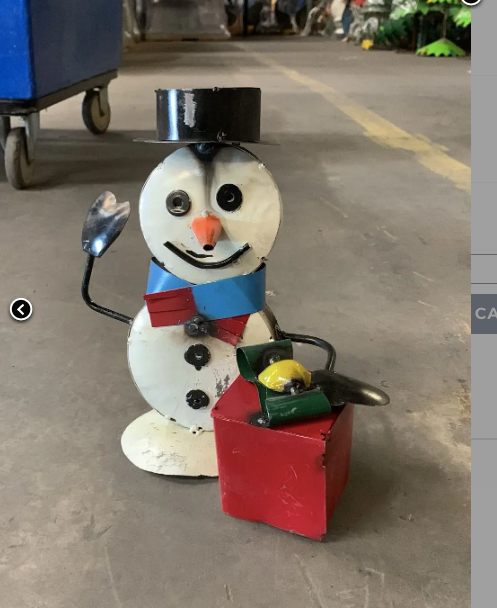 Gift Bearing Snowman