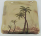 Bahamas Palm Square 11 inch Plate