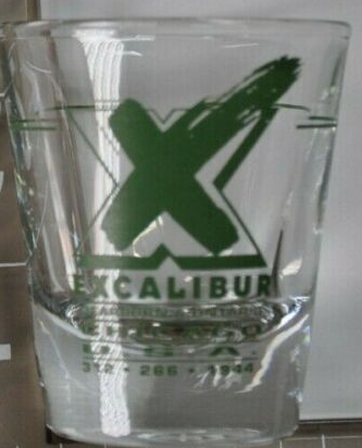 Excalibur Chicago Shot Glass