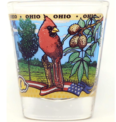 Ohio Shot Glass